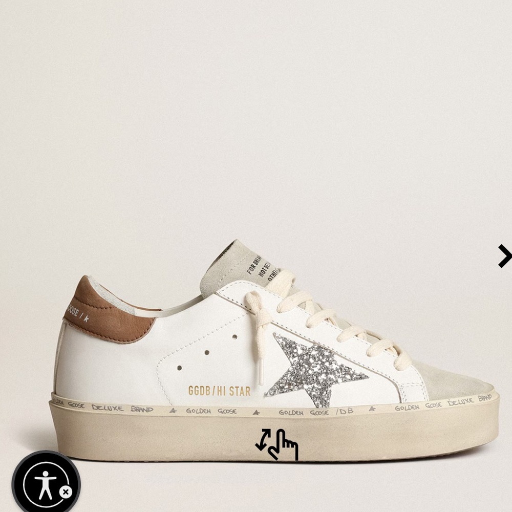 HI STAR Sneaker gently used golden goose sneakers